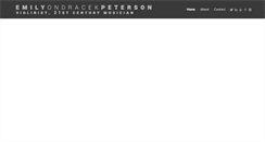 Desktop Screenshot of emilyop.com